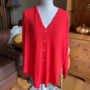NWT Tommy Hilfiger waffle Henley